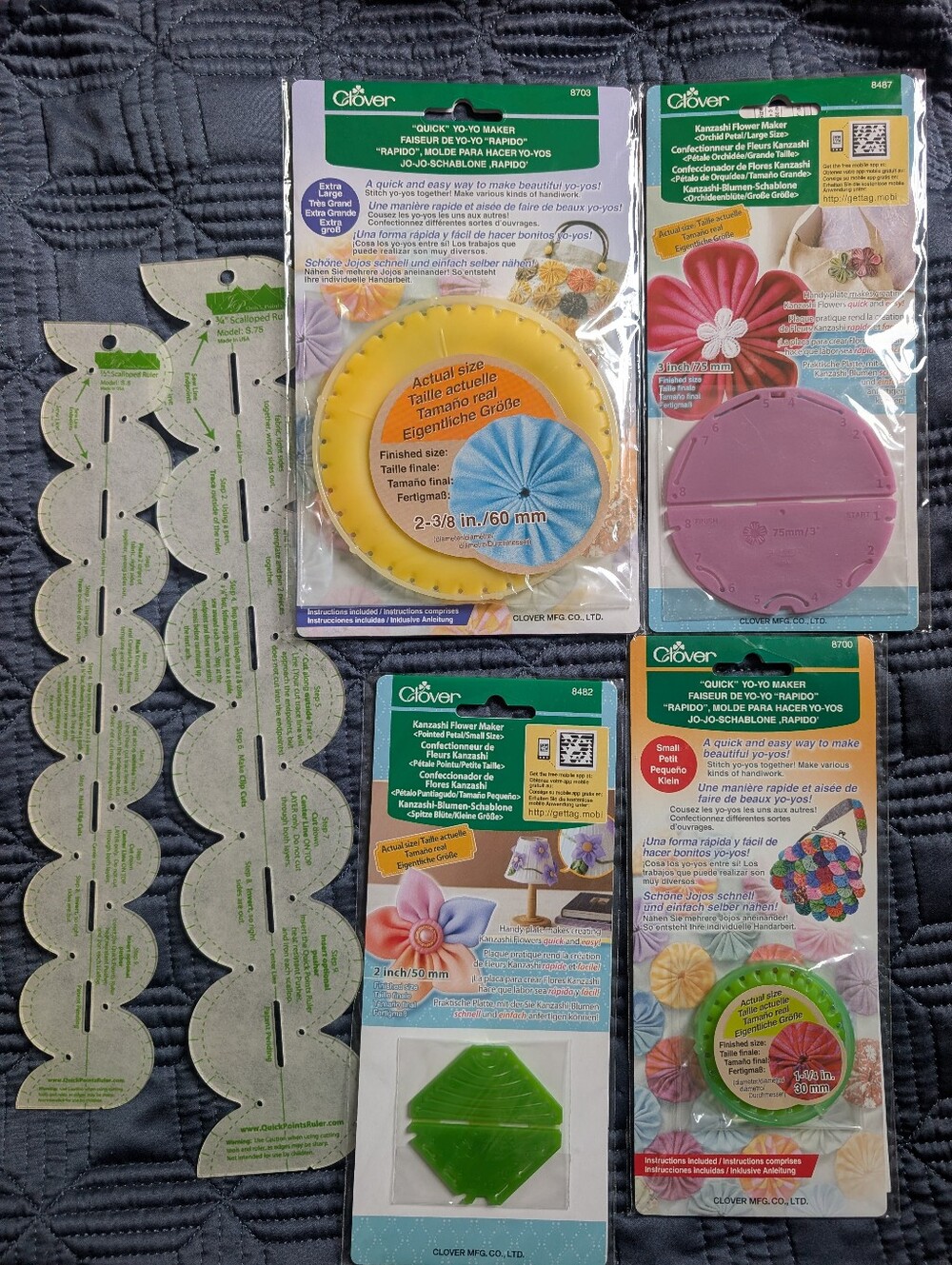 Quilting And Sewing Supplies tools Bundle - 6 Pieces